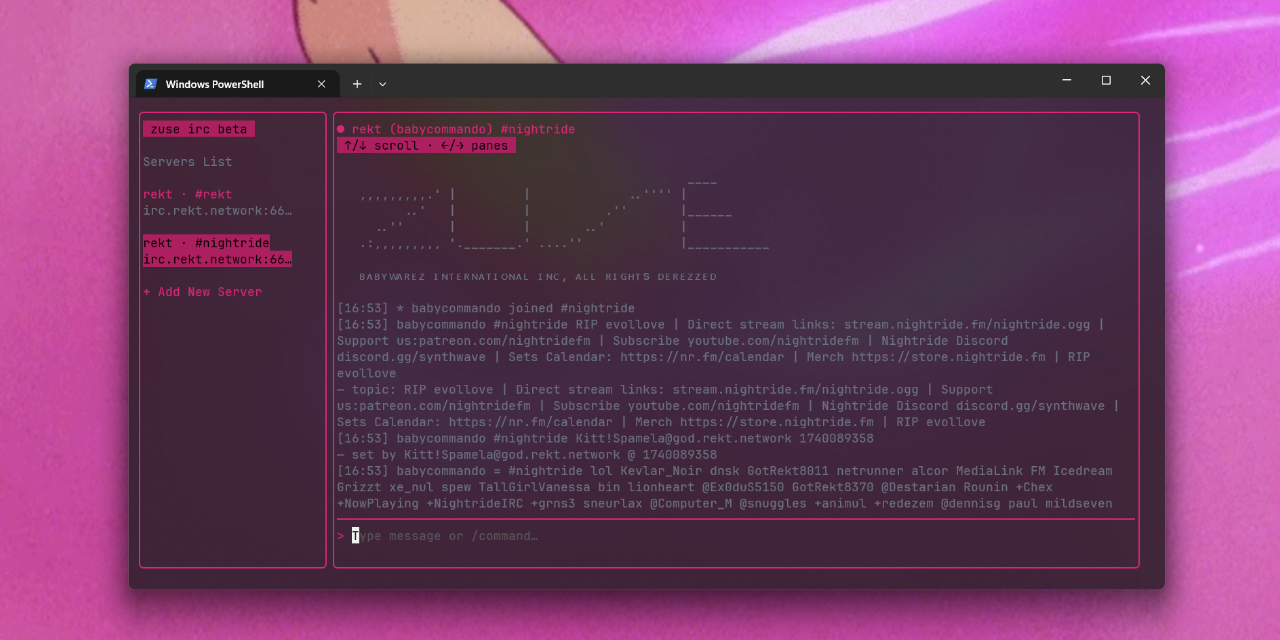 zuse-–-the-modern-irc-chat-for-the-terminal-made-in-go/bubbletea