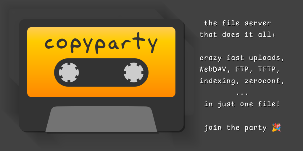 copyparty,-turn-almost-any-device-into-a-file-server