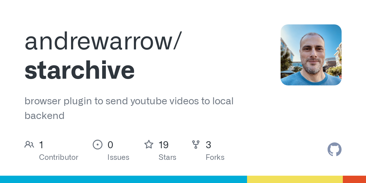 browser-extension-and-local-backend-that-automatically-archives-youtube-videos