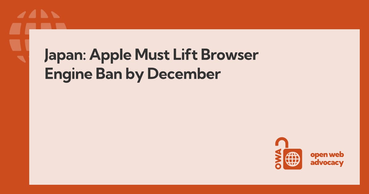 japan:-apple-must-lift-browser-engine-ban-by-december