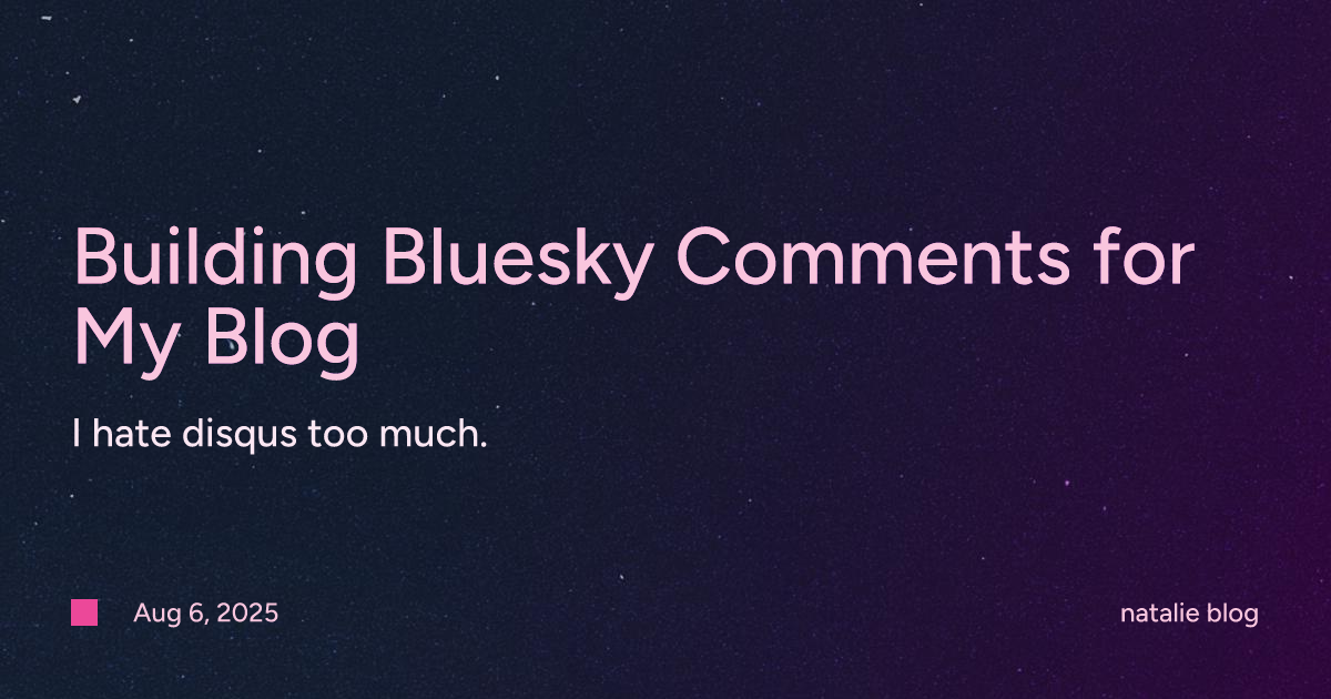 building-bluesky-comments-for-my-blog