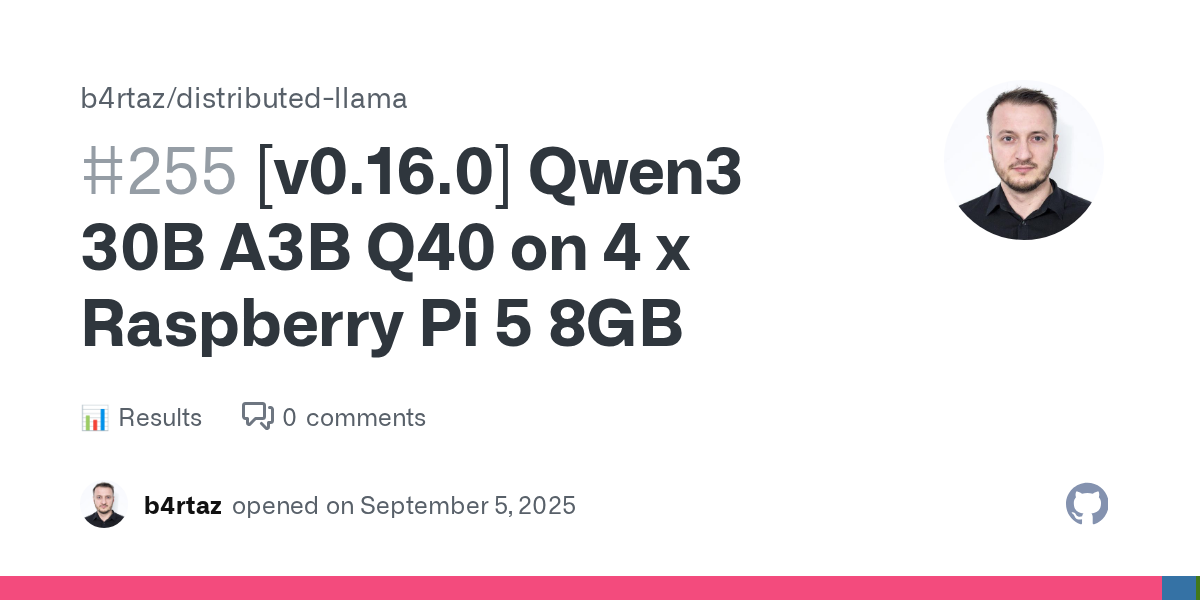 qwen3-30b-a3b-hits-13-token/s-on-4xraspberry-pi-5