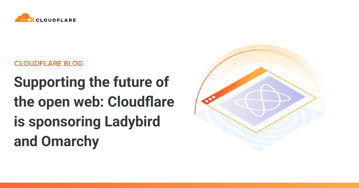 cloudflare-is-sponsoring-ladybird-and-omarchy