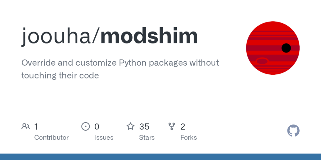 show-hn:-modshim-–-a-new-alternative-to-monkey-patching-in-python