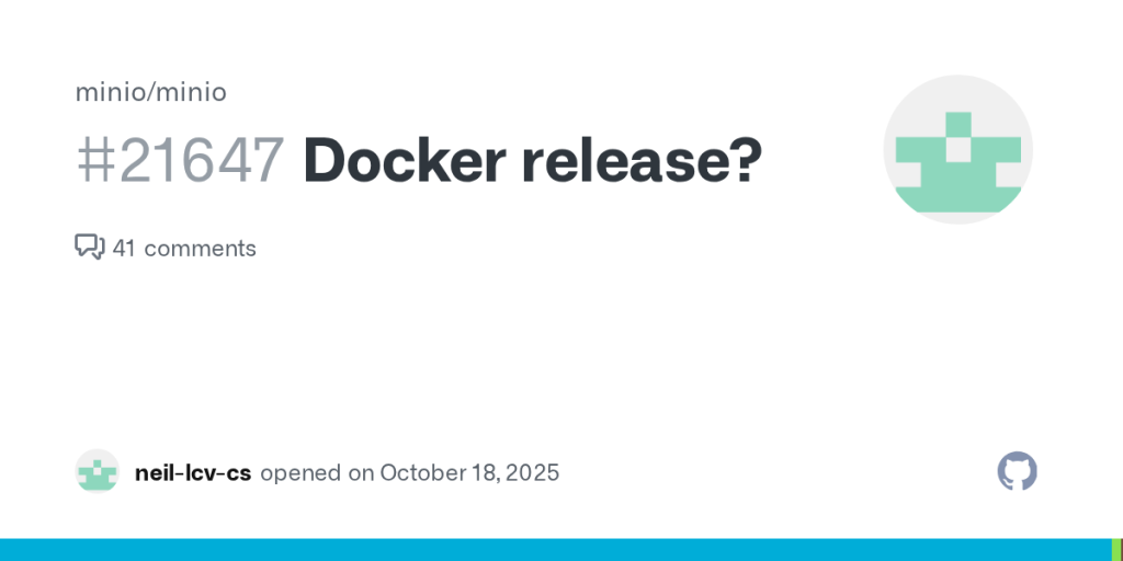 minio-stops-distributing-free-docker-images