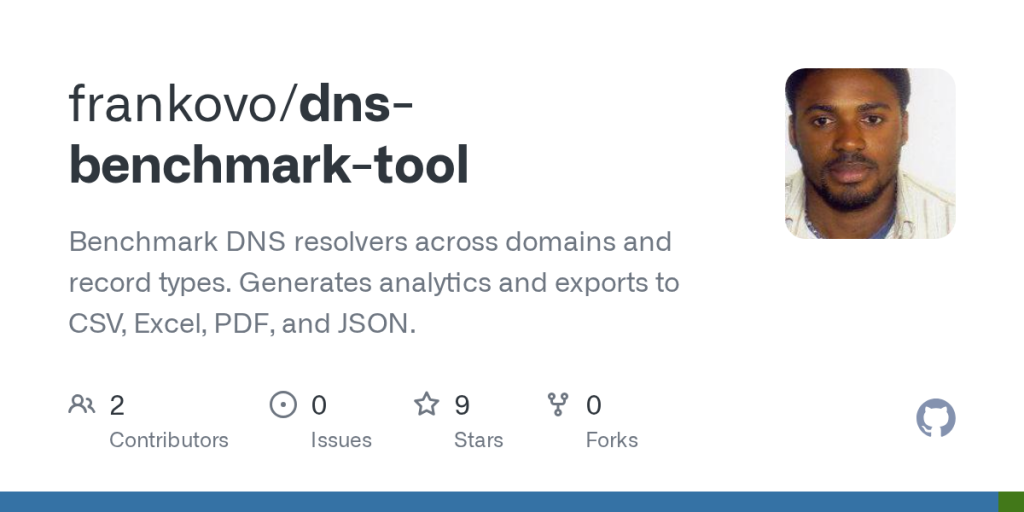 show-hn:-dns-benchmark-tool-–-compare-and-monitor-resolvers
