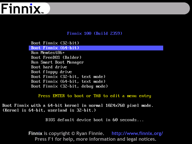 finnix