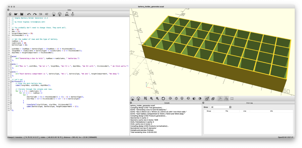 openscad-is-kinda-neat