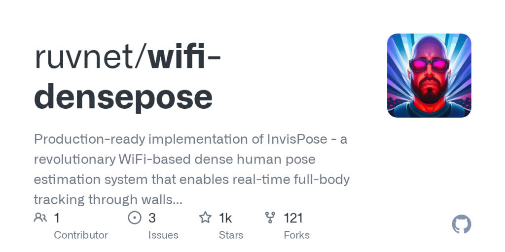 wifi-densepose:-wifi-based-dense-human-pose-estimation-system-through-walls