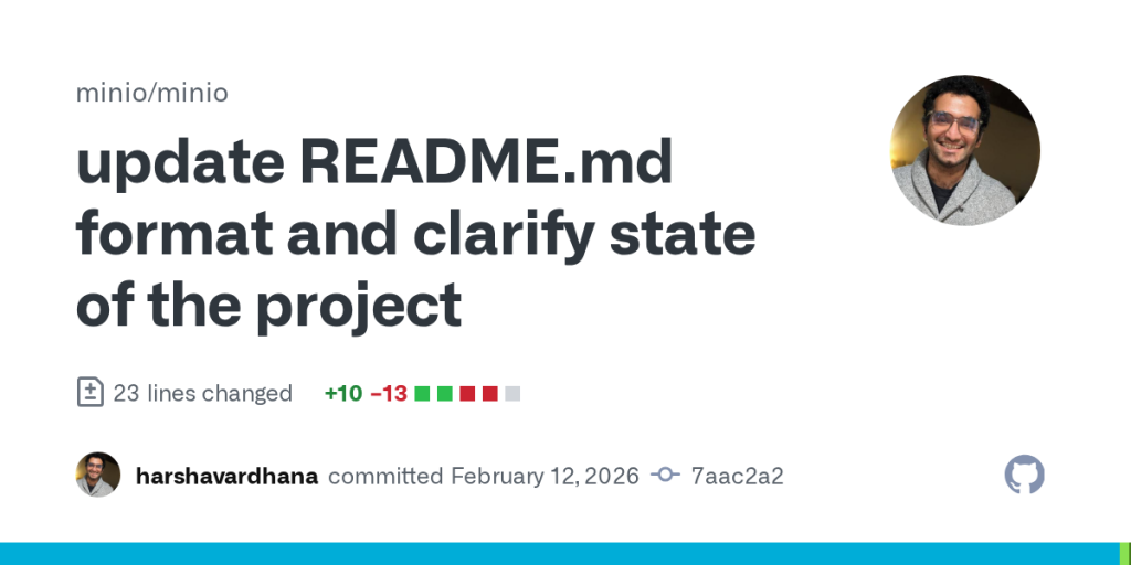 minio-repository-is-no-longer-maintained