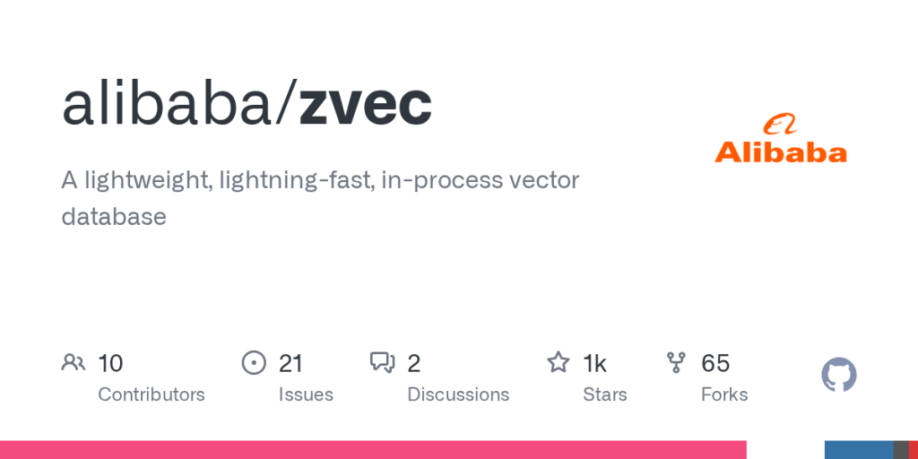 zvec:-a-lightweight,-fast,-in-process-vector-database