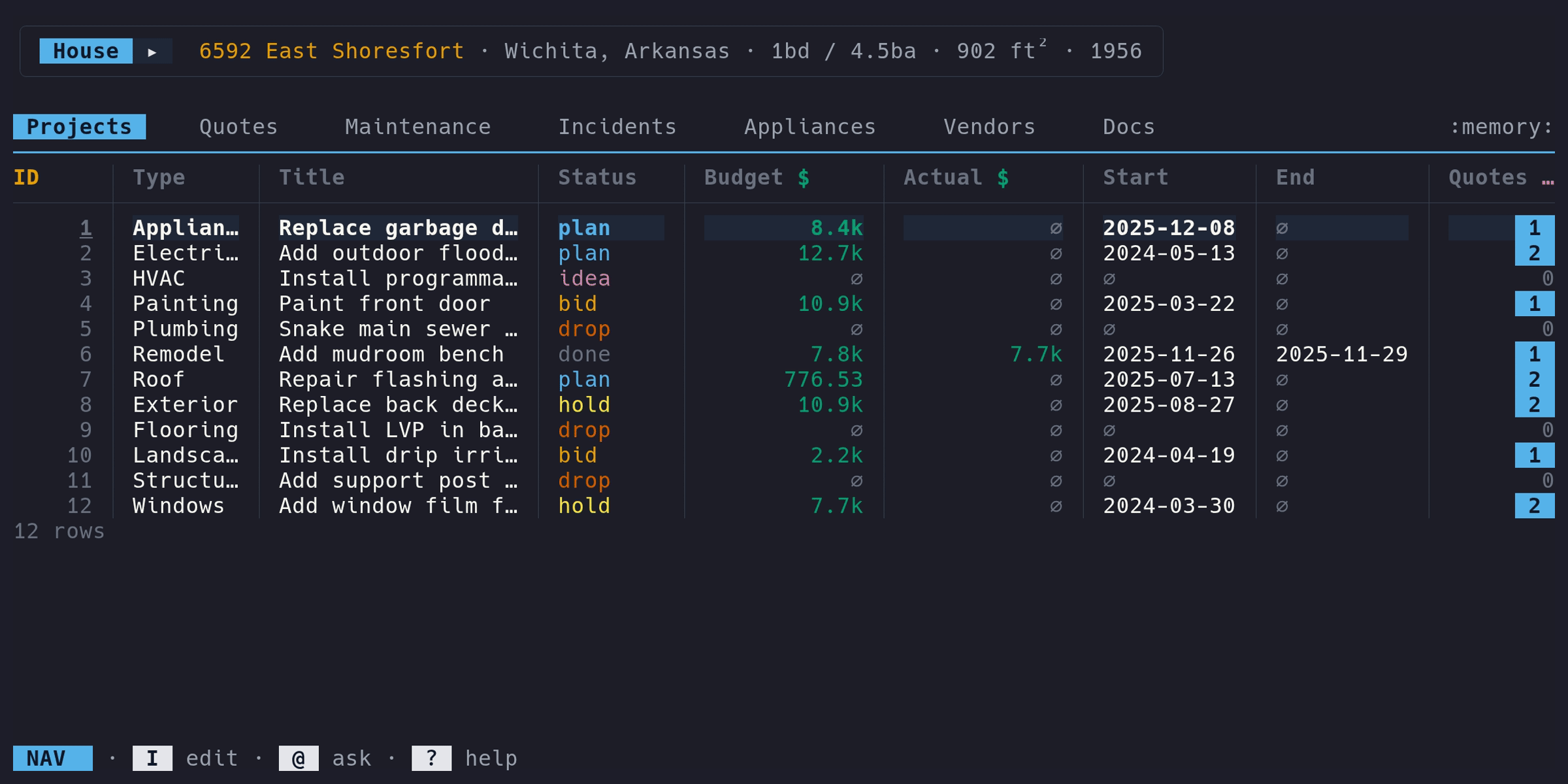 show-hn:-micasa-–-track-your-house-from-the-terminal