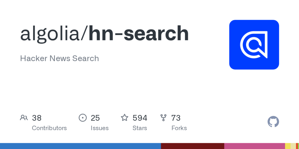 algolia-hacker-news-search-github-project-archived