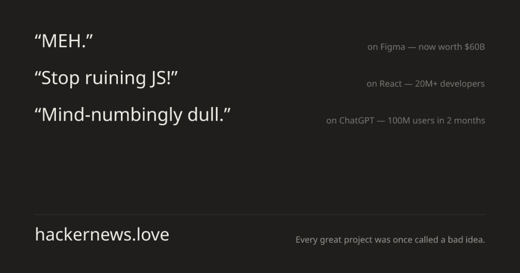 hacker-news.love-–-22-projects-hacker-news-didn’t-love