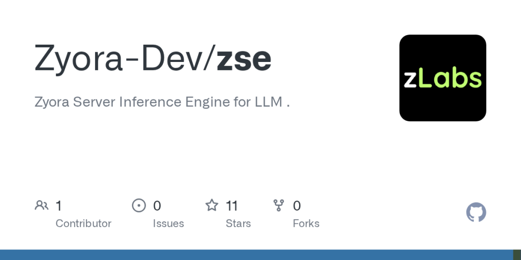 show-hn:-zse-–-open-source-llm-inference-engine-with-3.9s-cold-starts