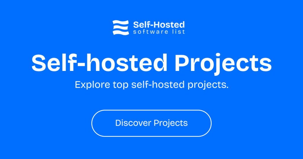 self-hosted-software-list