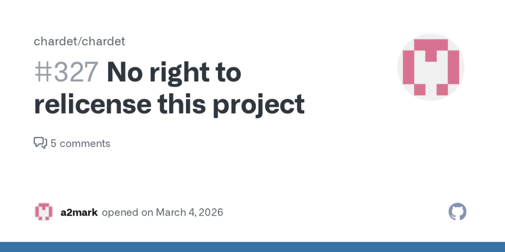 no-right-to-relicense-this-project