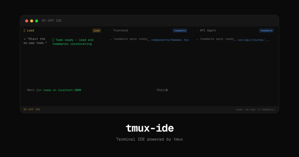 show-hn:-tmux-ide,-oss-agent-first-terminal-ide