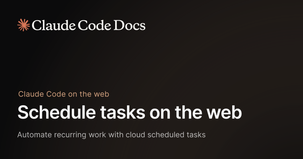 schedule-tasks-on-the-web