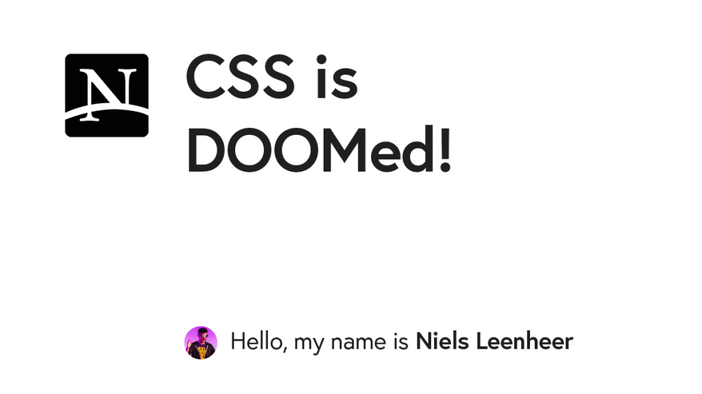 css-is-doomed