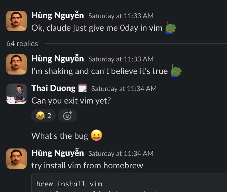 mad-bugs:-vim-vs-emacs-vs.-claude
