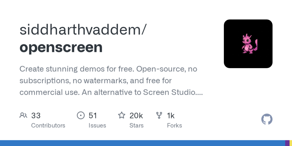 openscreen-is-an-open-source-alternative-to-screen-studio