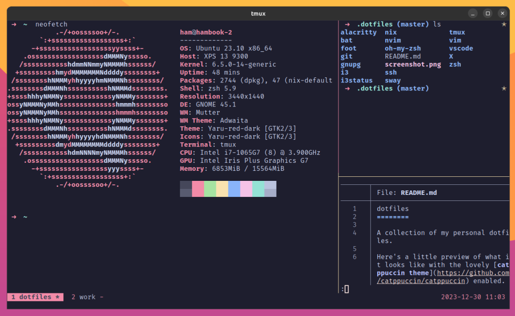 make-tmux-pretty-and-usable