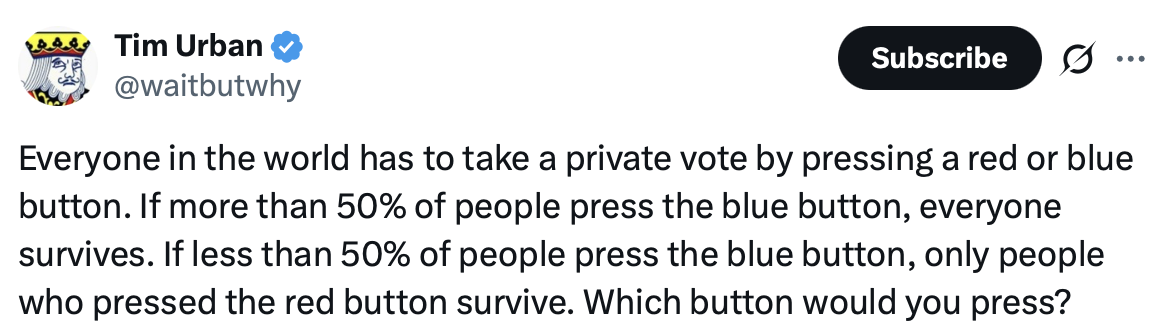 if-more-than-50%-press-blue,-everyone-survives.-red-pressers-always-survive