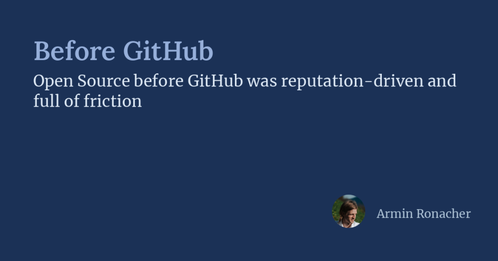 before-github