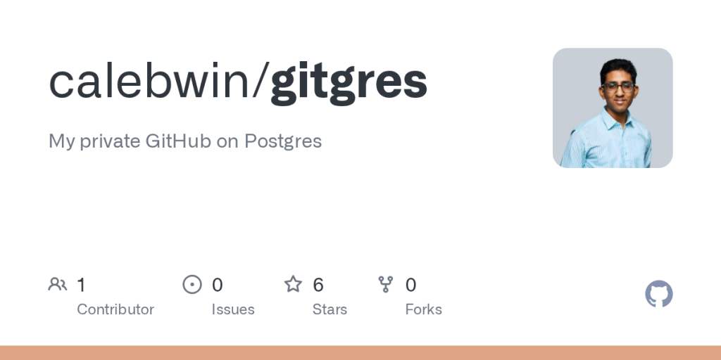 show-hn:-my-private-github-on-postgres