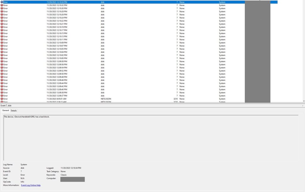 my-first-in-prod-corrupted-hard-drive-problem