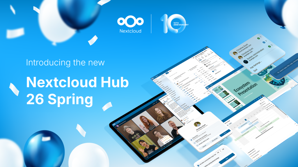 nextcloud-hub-26-spring:-built-together,-designed-for-the-future