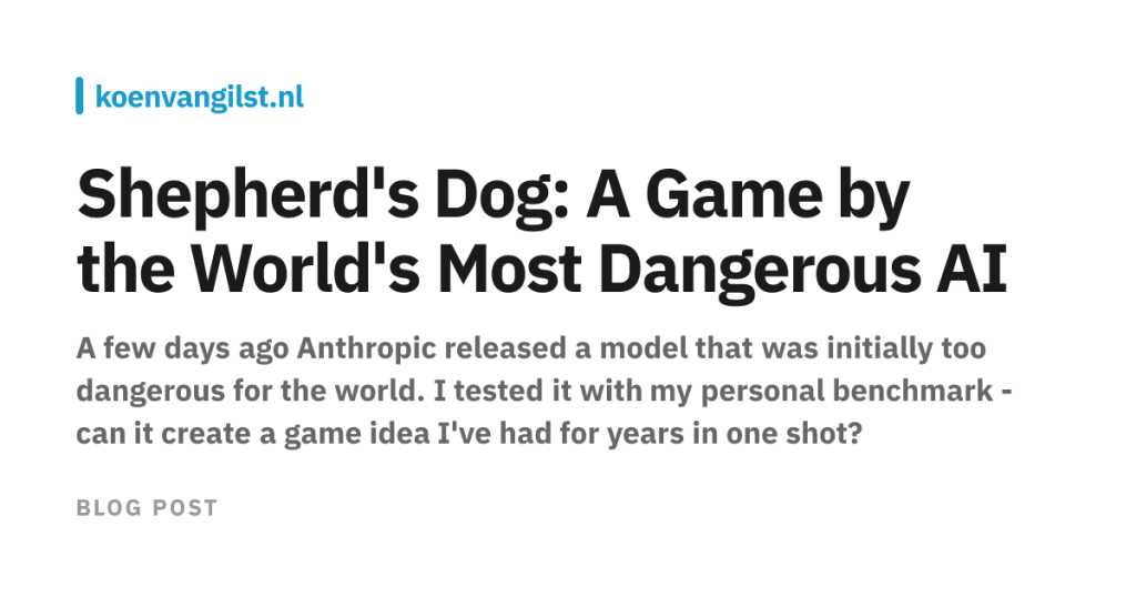 shepherd’s-dog:-a-game-by-the-most-dangerous-ai-model
