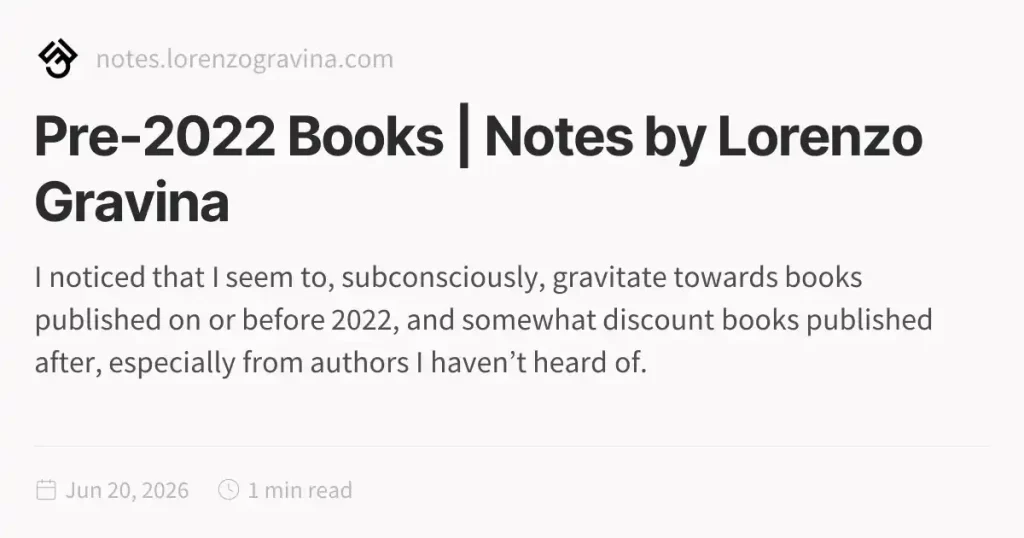 pre-2022-books