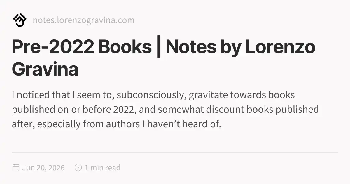 pre-2022-books