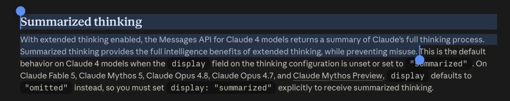 claude-code’s-”extended-thinking”-is-a-summary-not-authentic-thinking