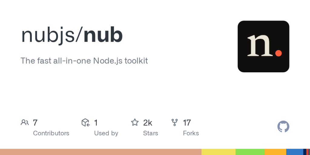 show-hn:-nub-–-a-bun-like-all-in-one-toolkit-for-node.js