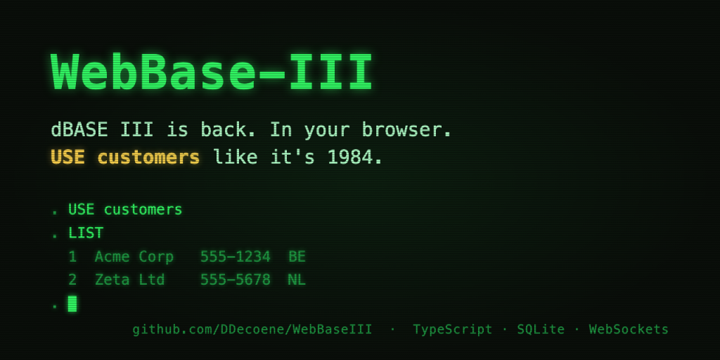 show-hn:-webbase-iii-–-dbase-iii-rebuilt-in-the-browser-with-its-own-interpreter