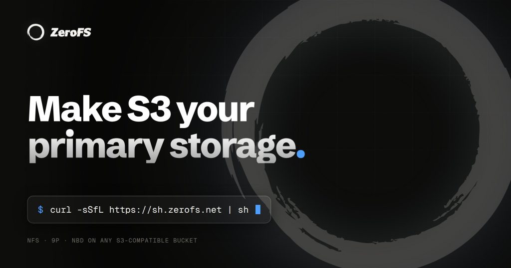 show-hn:-zerofs-–-a-log-structured-filesystem-for-s3