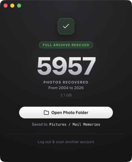 show-hn:-mail-memories-–-a-desktop-app-to-rescue-photos-from-gmail