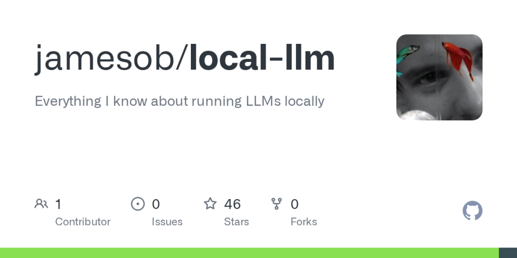 jamesob’s-guide-to-running-sota-llms-locally