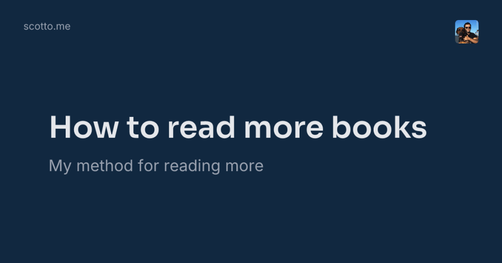 how-to-read-more-books