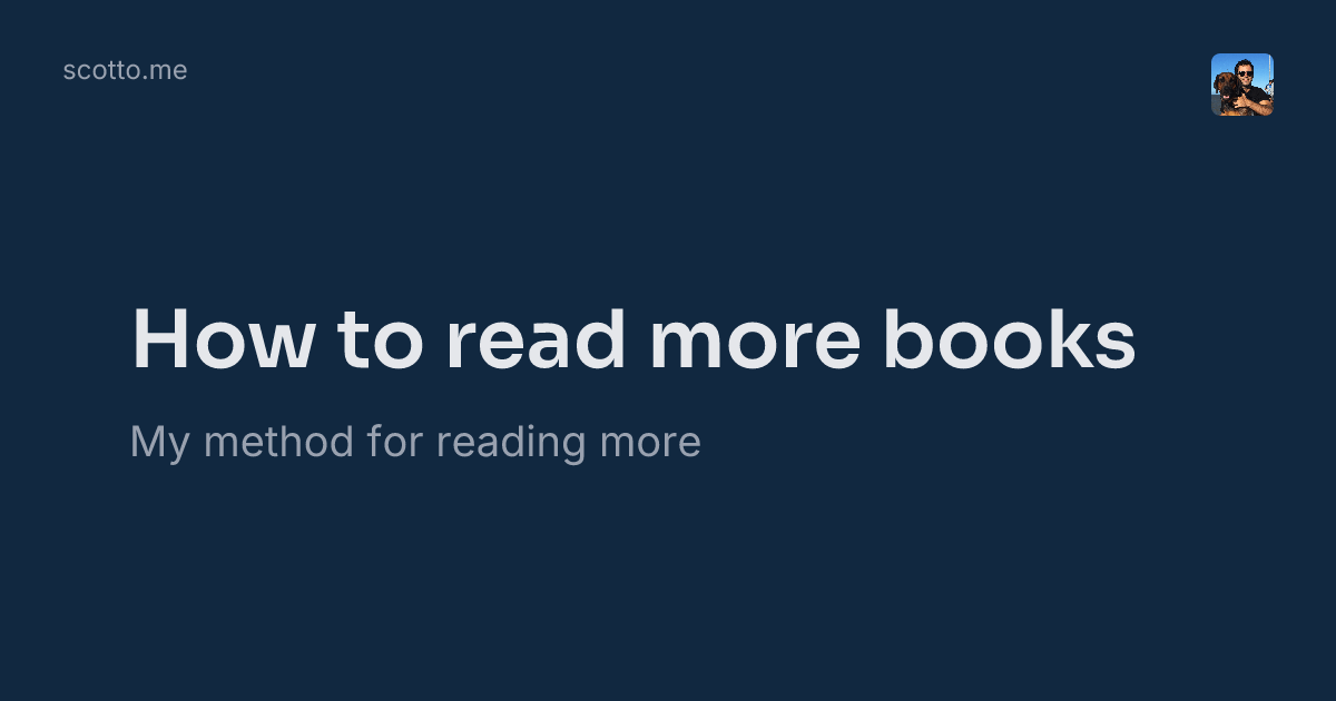how-to-read-more-books