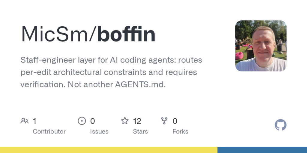 show-hn:-boffin-–-staff-engineer-layer-for-ai-coding-agents