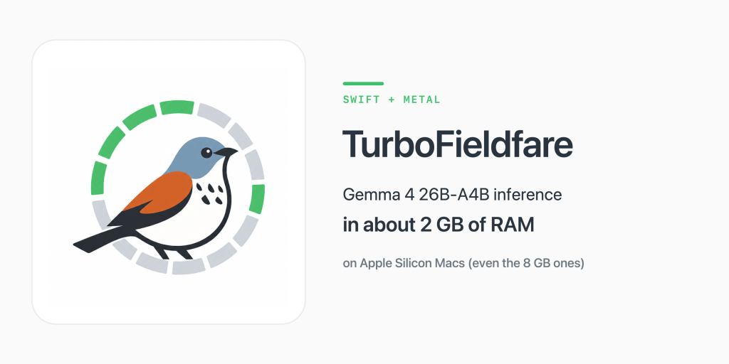 show-hn:-open-source-engine-running-gemma-4-26b-in-2-gb-ram-on-any-m-series-mac