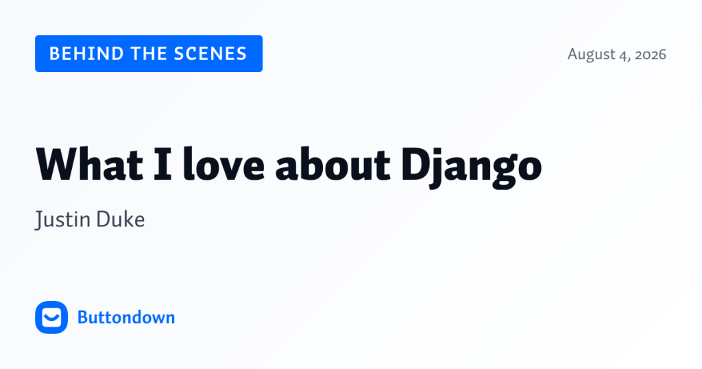 what-i-love-about-django