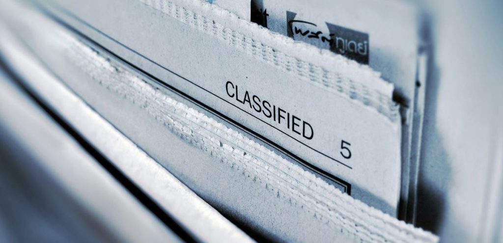 how-we-used-to-get-jobs:-a-newspaper-classifieds-story