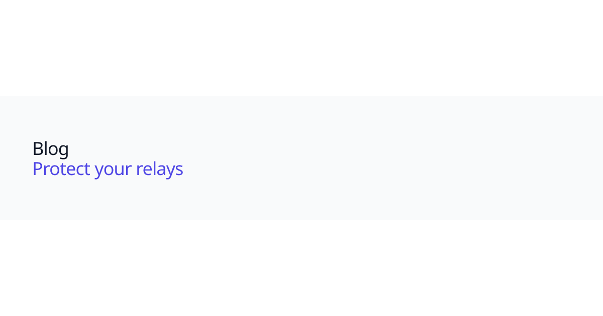 protect-your-relays