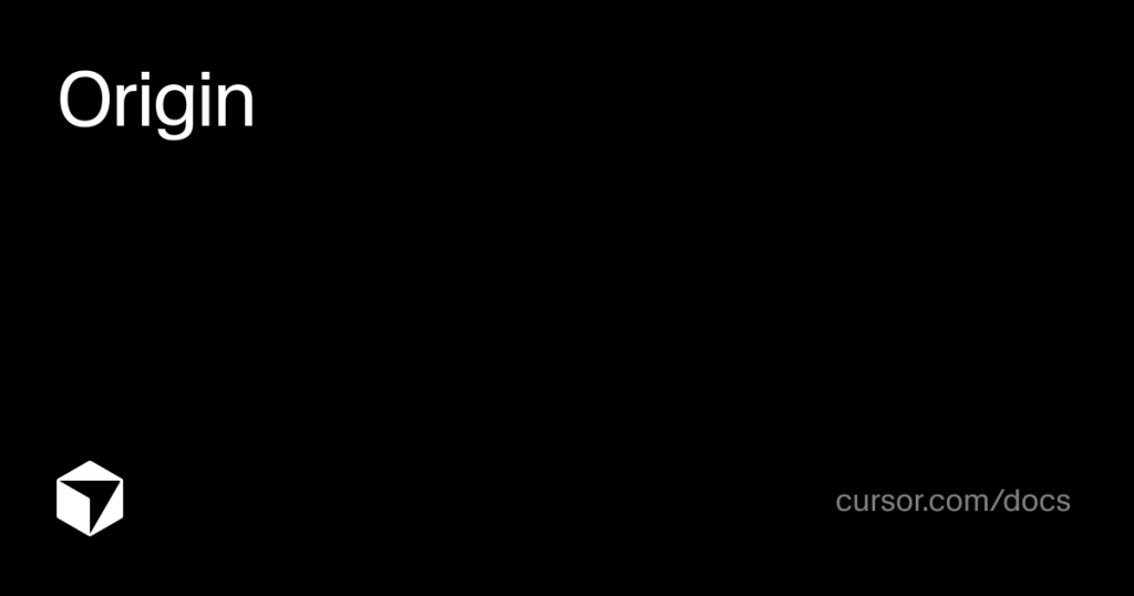 cursor-origin