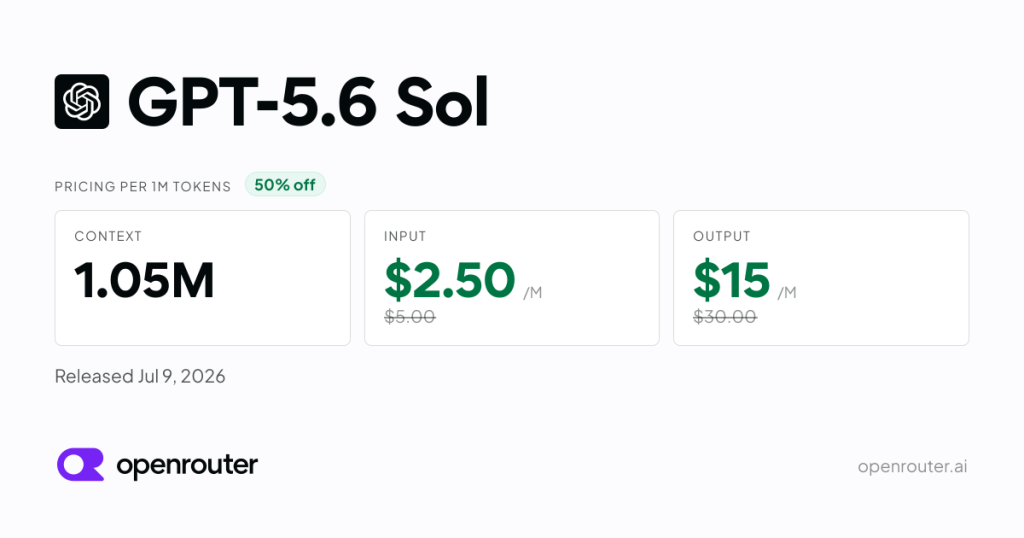 gpt-5.6-sol-pricing-cut-by-50%